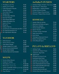 Antera Kitchen & Bar menu 3