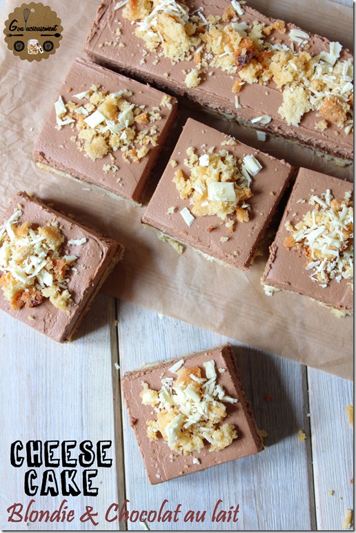 Cheesecake Blondie & Chocolat au Lait 10