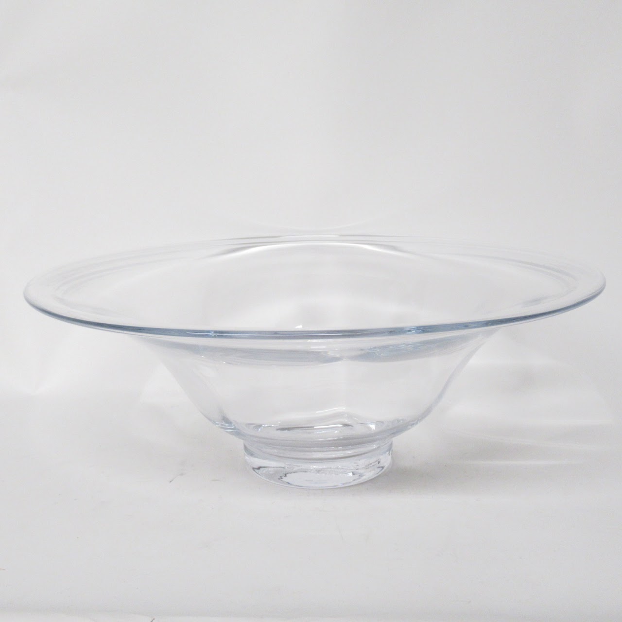 Simon Pearce Glass Centerpiece Bowl