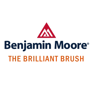 Benjamin Moore The Brilliant Brush logo