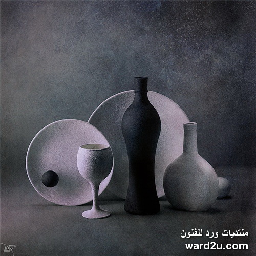 طبيعة صامتة فى حوارات سريالية Denis Voskresensky