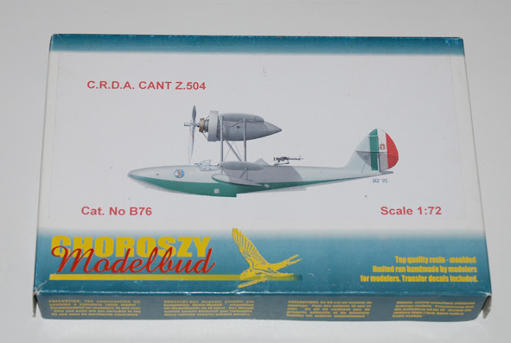 [Hydro 2013] Choroszy Modelbud - CANT Z504 - Petit hydravion italien Box1