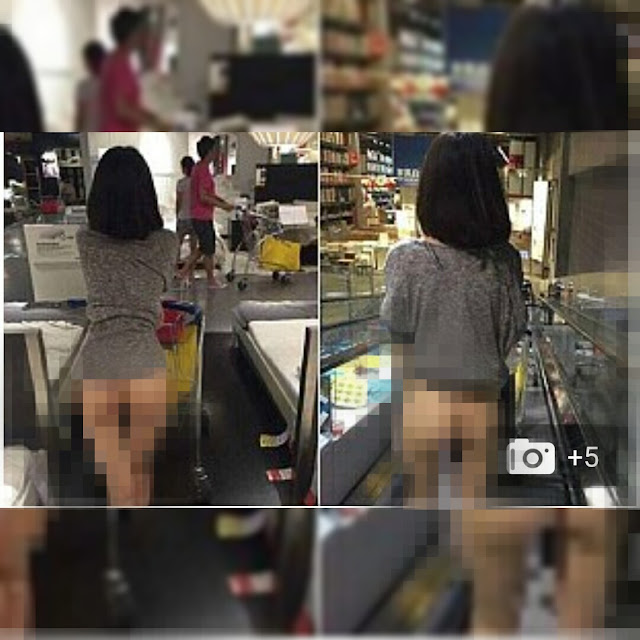 Viral Gambar Perempuan China Separuh Bogel Semasa