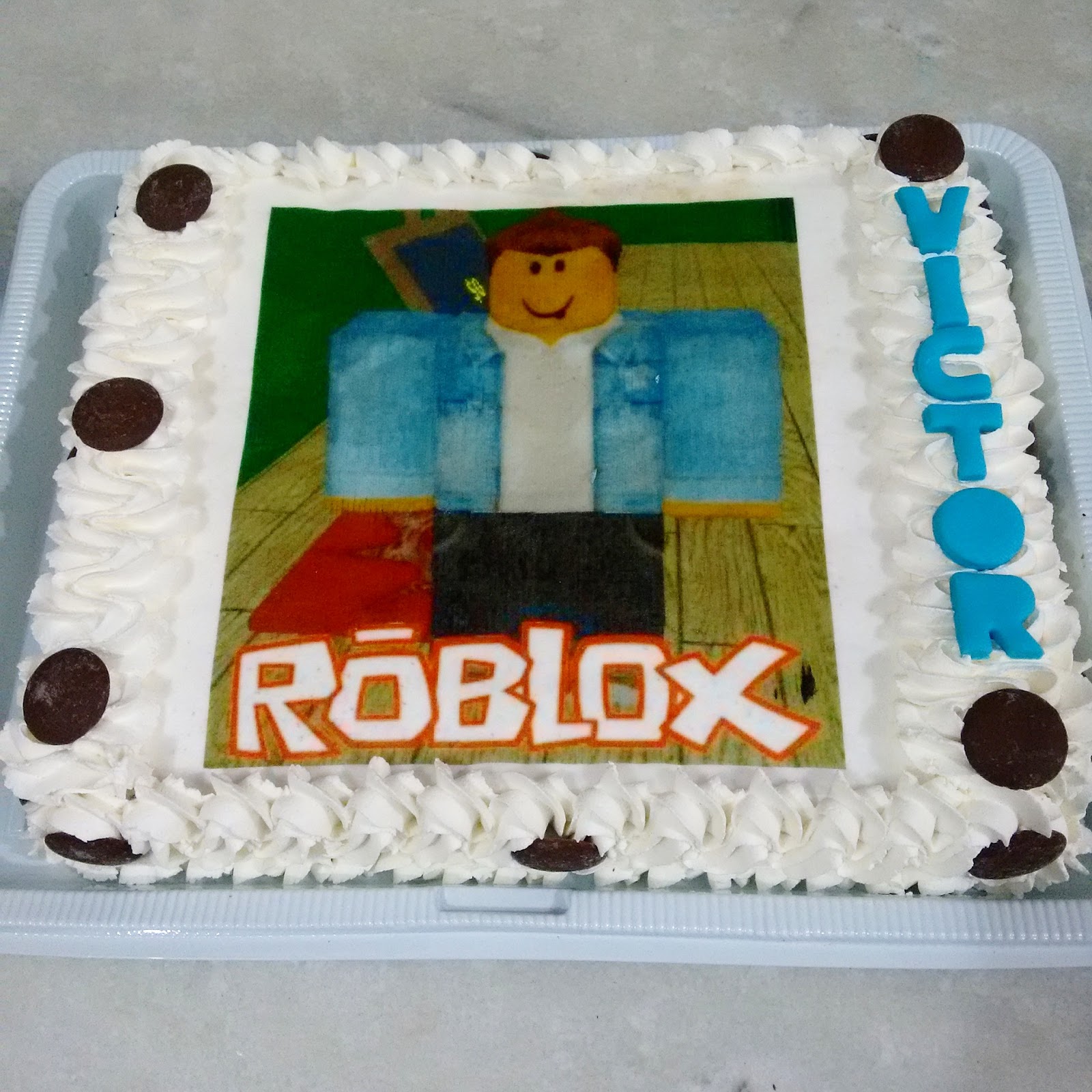 Dolores Doces E Salgados Por Encomenda Roblox Do Victor - bolo do roblox