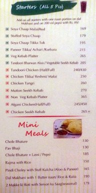 Moti Mahal Food Joint (Ambience Mall) menu 2