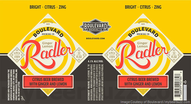 Boulevard Ginger Lemon Radler Coming To 16oz Cans