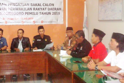 631 Pendaftar Bacaleg Di KPU Bojonegoro, Bakal Memperebutkan 50 Kursi DPRD Bojonegoro