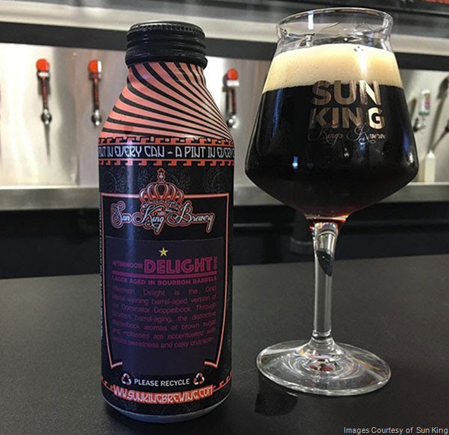 Sun King Releases Afternoon Delight Bourbon Barrel-Aged Doppelbock & More