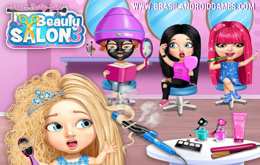 Sweet Baby Girl Beauty Salon 3 - Hair, Nails & Spa APK