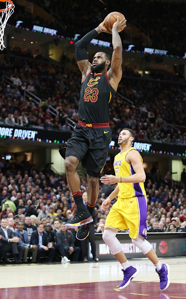 LBJ Rocks Two LeBron 15s KITH Pregame and Cavs PE Ingame