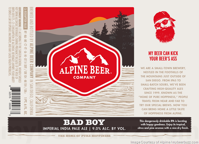 Alpine Beer Updating Pure Hoppiness, High Kicks, Duet, Bad Boy, Truck Trail & HFS