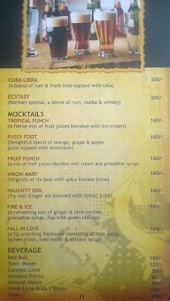 On The Rocks - Yatri Nivas menu 1