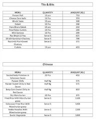 Hungry Route menu 3