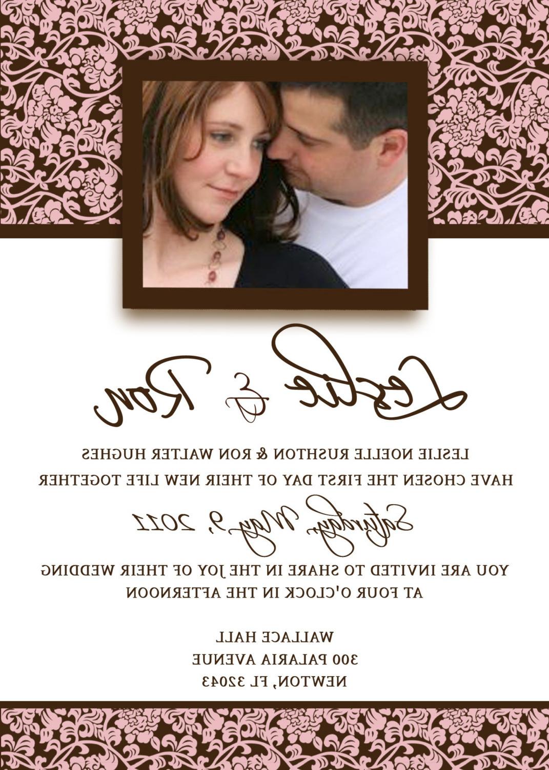 Wedding Invitation Template