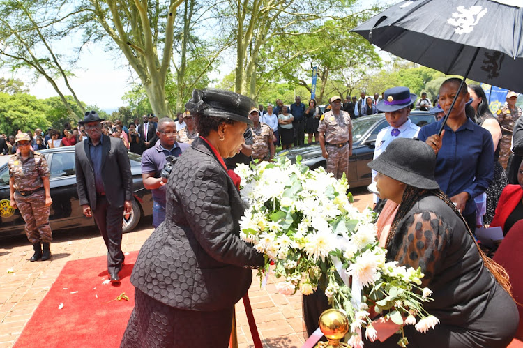 Acting president Angie Motshekga delivered a keynote address at the service on Thursday.