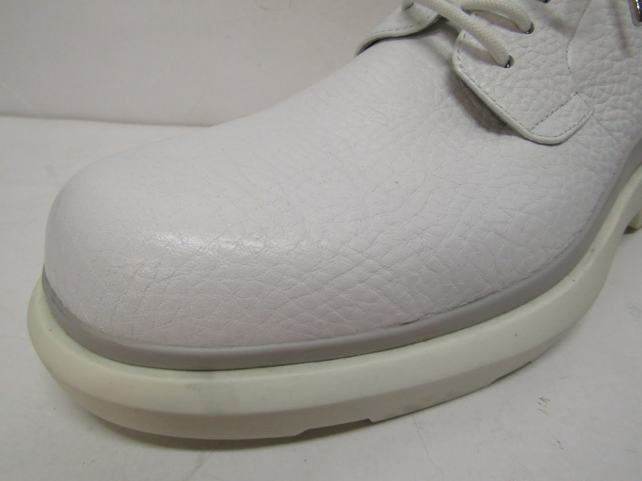 Calvin Klein Platinum Collection White Lace Ups