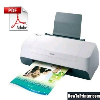 Reset Epson ME-2 printer by Resetter program