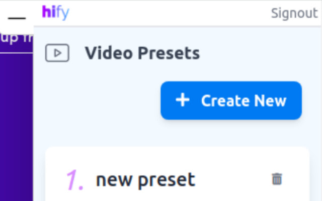 Hify: Create sales videos chrome extension