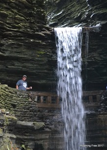 Tom at Cavern Cascade