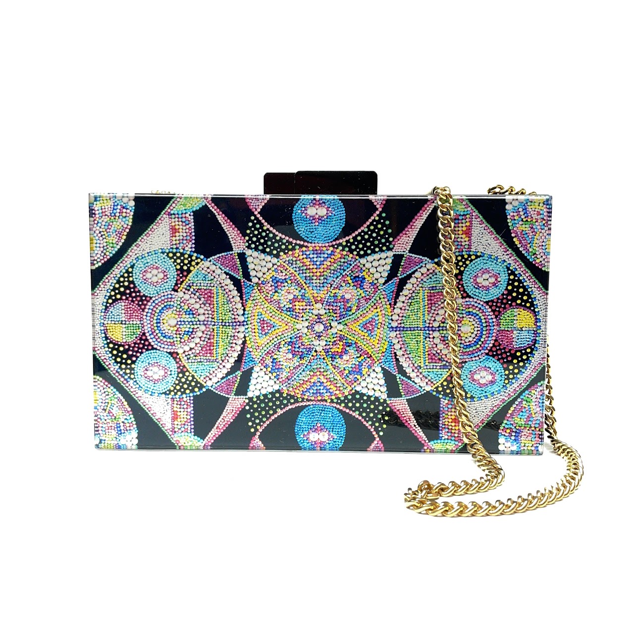 Evie Falci + Maria Brito + Suite 1521 Acrylic Clutch