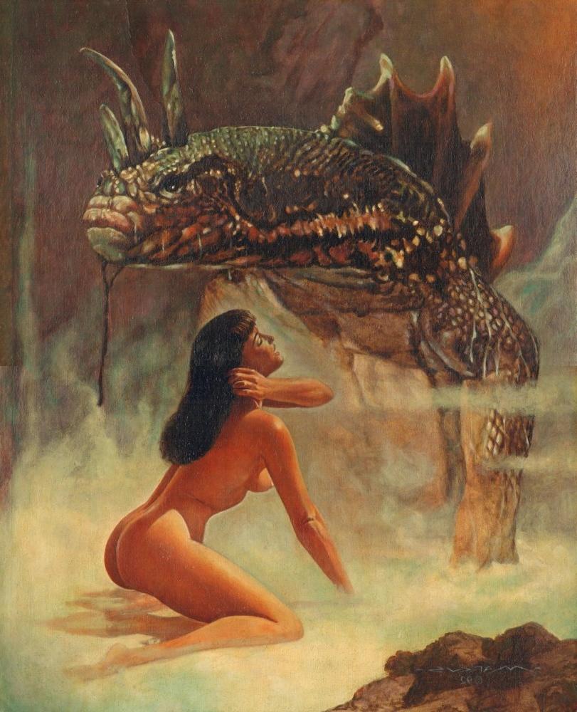 Bettie Page & Creature from