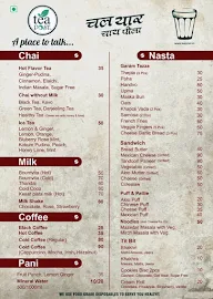 Tea Post menu 1