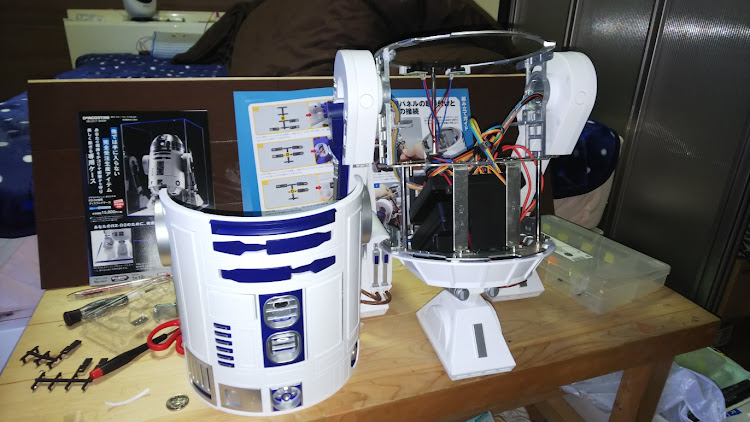 TOMMYさんが投稿した模型愛好会・DeAGOSTINI・STAR⭐️WARS・R2-D2・第98週に関するカスタム事例の投稿画像15枚目