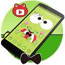 Herunterladen Cute Frog Big Eyes Anime Theme Installieren Sie Neueste APK Downloader