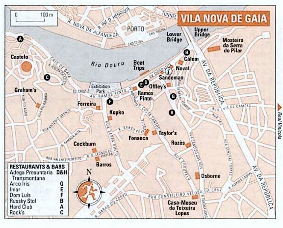 Portugal – mapa, Viagem Decaonline