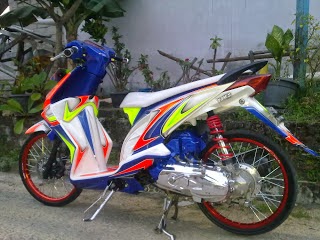 Honda Beat Modifikasi Velg Ring 17