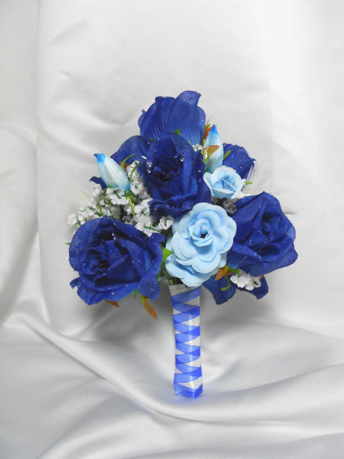 Blue Wedding Bouquets