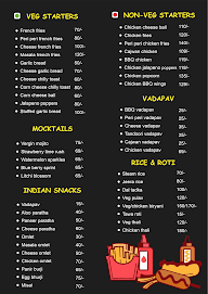 Pizza's wala menu 1