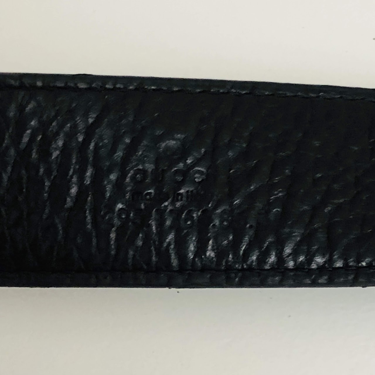 Gucci Reversible Mongram/Black Belt