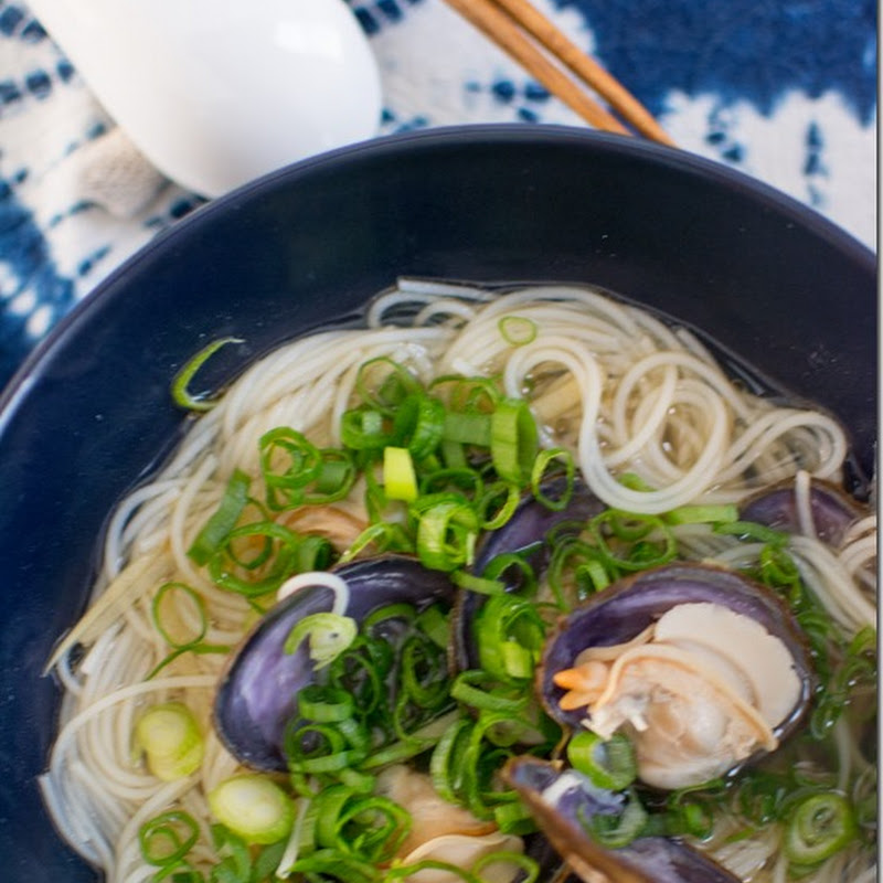 Spicy Clam Noodle Soup