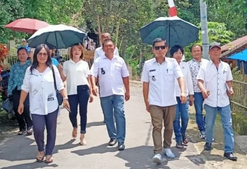 Evaluasi Perkembangan Desa Mundung Satu. (Foto istimewa)