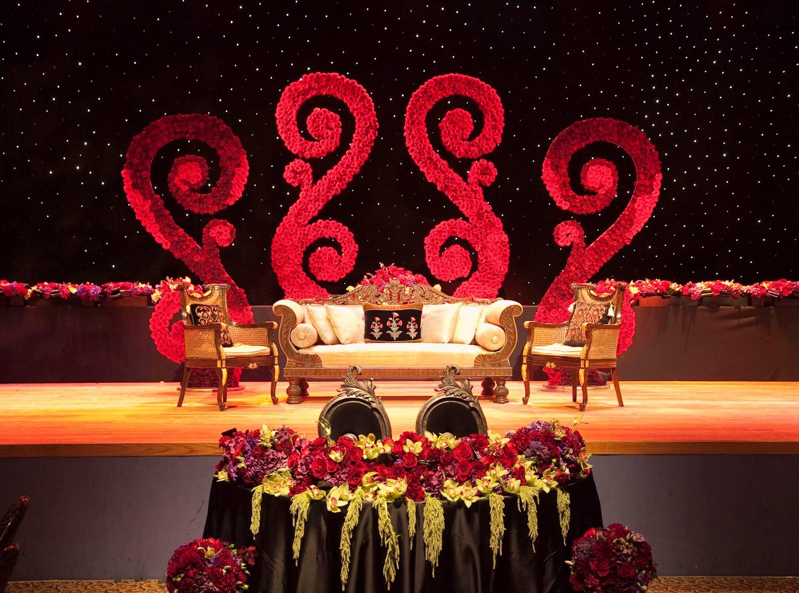 wedding stage decoration