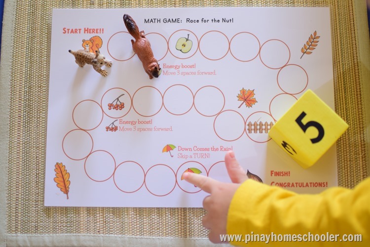 A Math Racing Game for Preschoolers