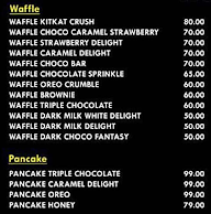 Waffle Affaire menu 2