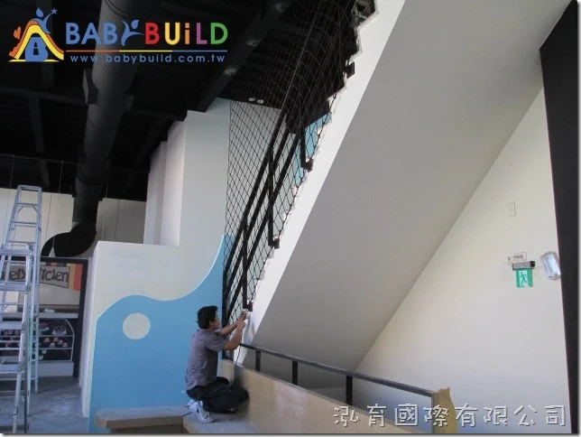 BabyBuild 樓梯安全防護網專業施工