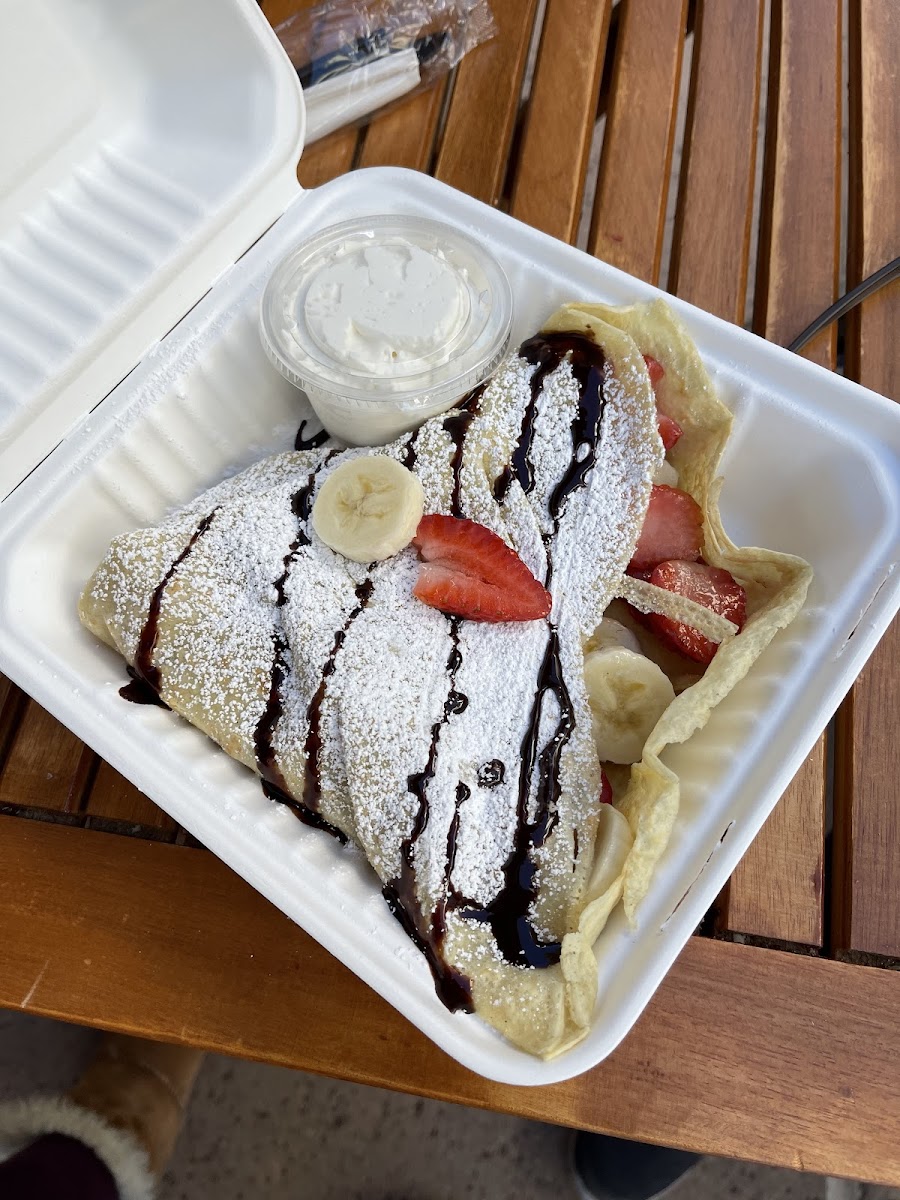 Gluten-Free Crepes at Mon Ami Crepe Bar