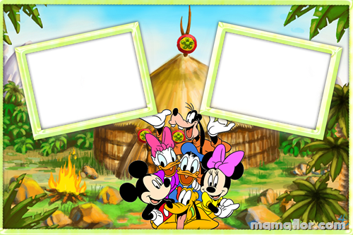 Marco de Fotos Grupal de Mickey y sus amigos