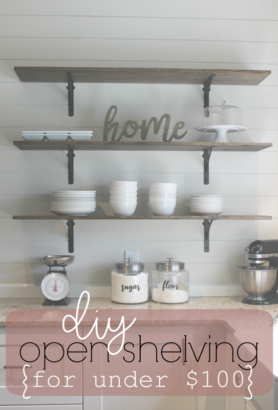 DIY Open Shelving for Under $100 at Life Storage