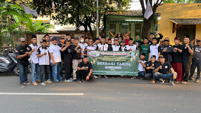 Forum komunikasi Anak Betawi ( FORKABI ) Ranting pondok kelapa berbagi Takjil dan buka Puasa Bersama Para Ketua Subranting dan Srikandi