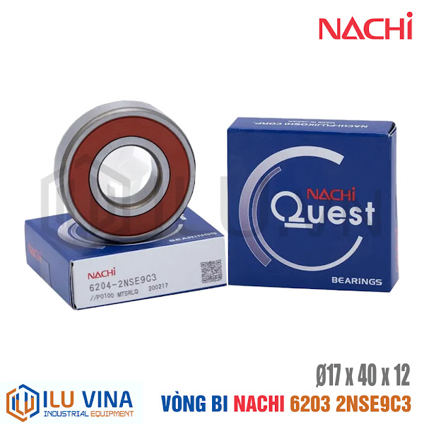 6203-C3 - Vòng bi, Bạc đạn, Bearing  Nachi 6203-C3