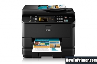 Reset Epson WorkForce WP-4540 printer by Resetter program