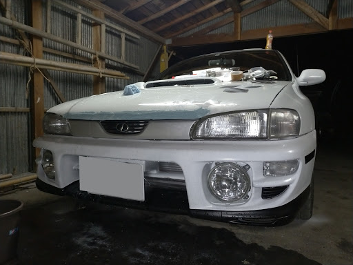 GC8インプレッサ後期用フォグカバーステー、ビス