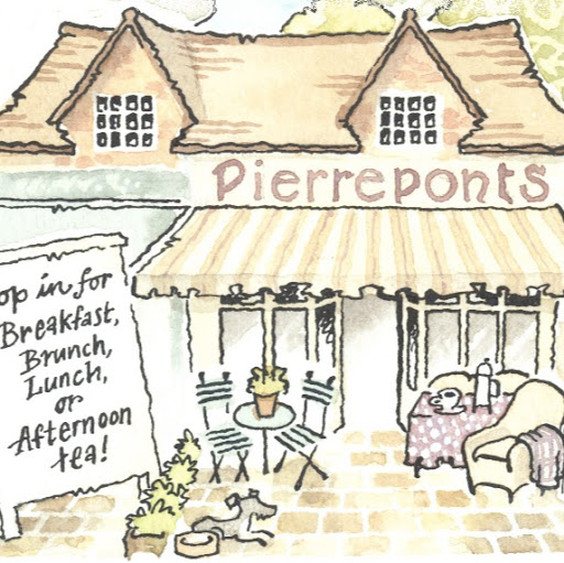 Pierreponts café logo