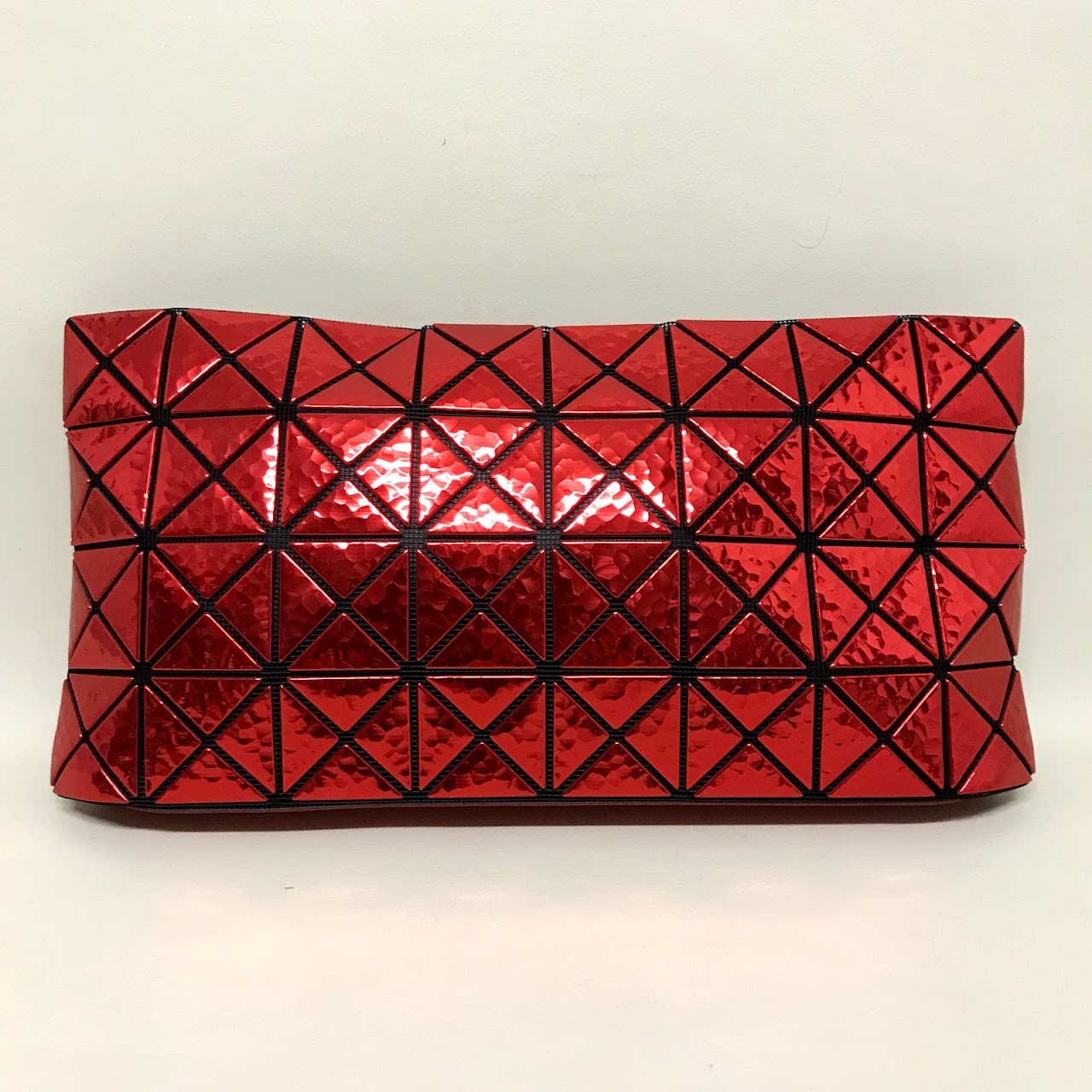 Issey Miyake Baobao "Hammered" Prism Clutch