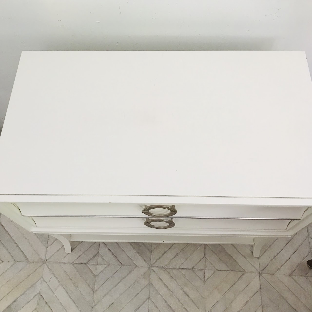 Lacquered Two-Drawer Chest