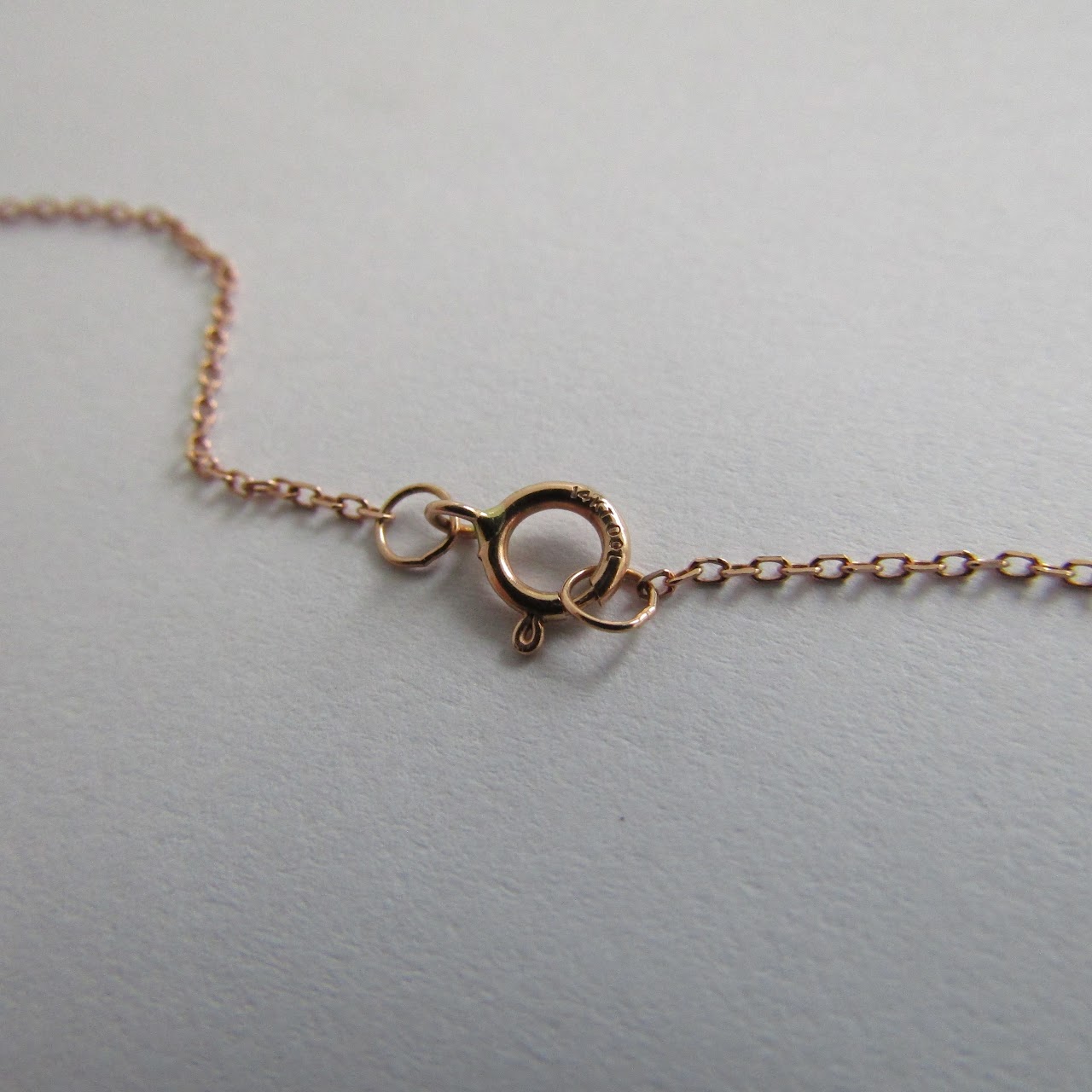 14K Rose Gold Necklace